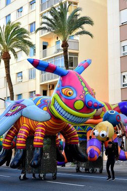 Cadiz Karnavalı, Endülüs. İspanya. Avrupa. 23 Şubat 2020