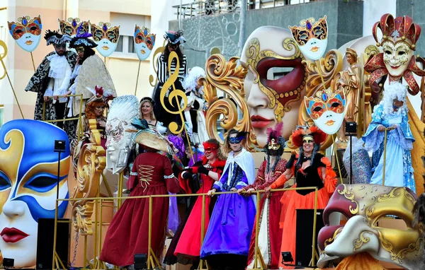 Carnival Cadiz Capital Andalusia Spain Europe February 2020 — Stock Photo, Image