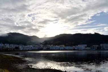 Viveiro şehri, Lugo, Galiçya. İspanya. Avrupa. Ekim 06, 2019