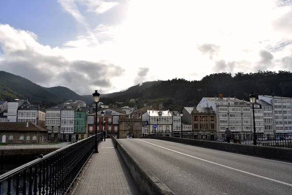 Viveiro şehri, Lugo, Galiçya. İspanya. Avrupa. Ekim 06, 2019