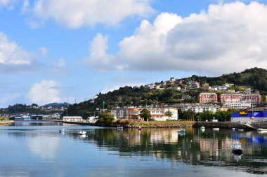 Viveiro şehri, Lugo, Galiçya. İspanya. Avrupa. Ekim 06, 2019