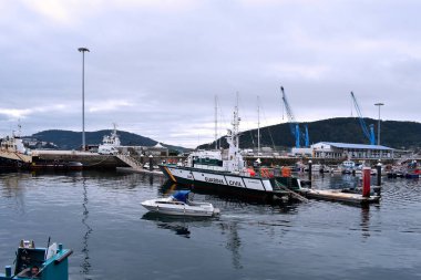El Ferrol Limanı, Galiçya, İspanya, Avrupa, 7 Ekim 2019