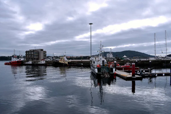 Ferrol Kikötő Galícia Spanyolország Európa 2019 Október — Stock Fotó