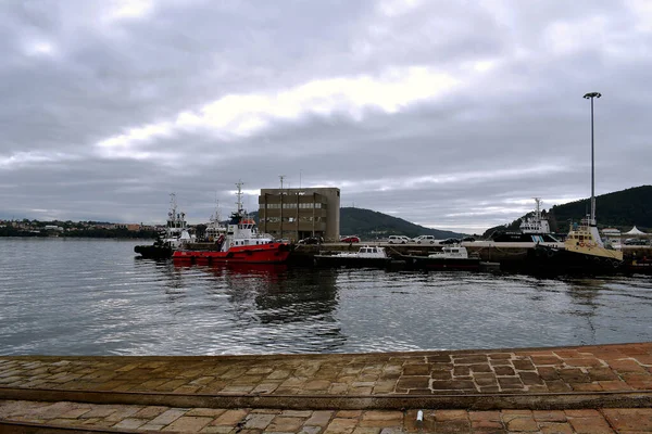 2019年10月7日 西班牙加利西亚El Ferrol港 — 图库照片
