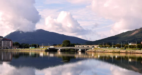 Viveiro şehri, Lugo, Galiçya. İspanya. Avrupa. Ekim 06, 2019