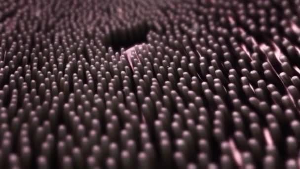 粘膜への科学的な3Dアニメーションの旅 — ストック動画