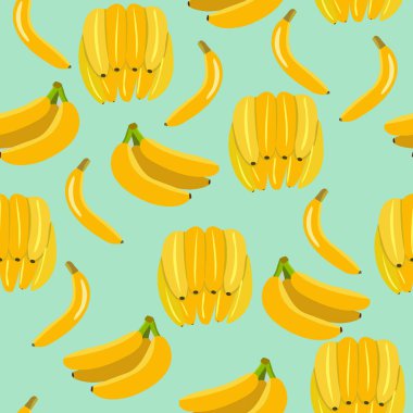 Muz ile vektör seamless modeli.