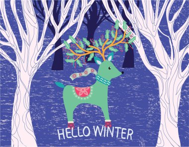 Noel çizgi filmiyle dekoratif bir geçmişi var. 