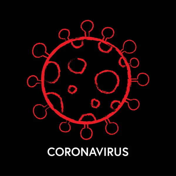 Corona Virus Covid Healthcare Concept — Stock Vector