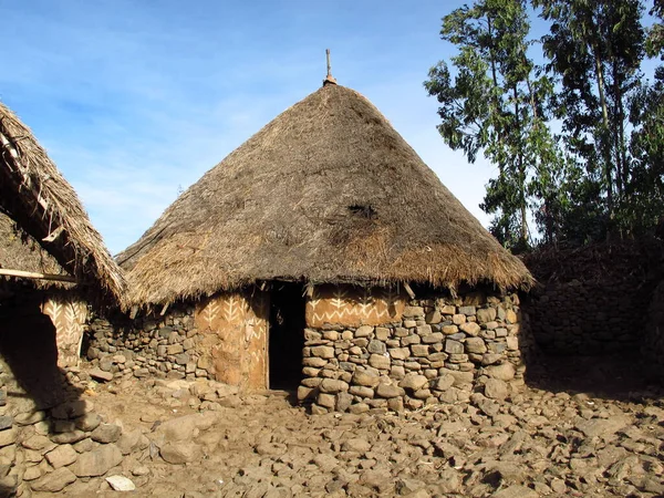 Tribal village in Ethiopia, Africa