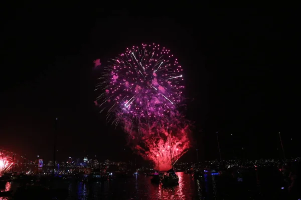 New year fireworks in Sydney, Australia
