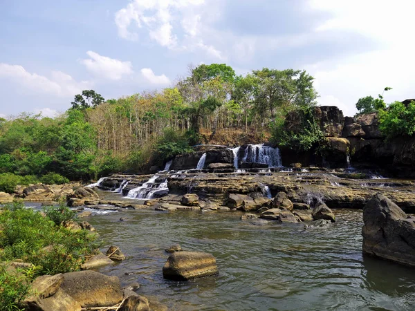 The waterfall in Jungle, Laos