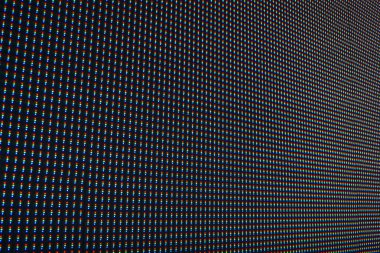 Büyük led ekran paneli portre desen