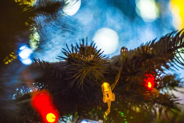 Navidad festivo fondo brillante con decoraciones de bolas — Foto de Stock