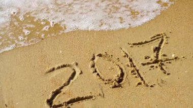 2017 ve 2018 kapalı deniz dalga yıkar görünür