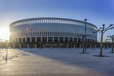 Krasnodar, Rusya - 28 Şubat 2017: Açık 28 Şubat 2017 üzerinde Fc Krasnodar Stadyumu'nun