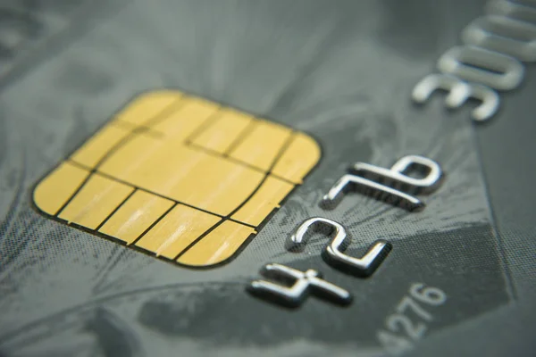 Új hitelkártya-shot alacsony kulcs makró — Stock Fotó