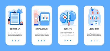 Pyelonefrit, sistit konsepti gösterilir. Urolithiasis, nephroptosis, böbrek yetmezliği, hemodiyaliz uygulamaların tıbbi mavi şablonları için gösterilir. Doktorlar böbrekleri tedavi eder.