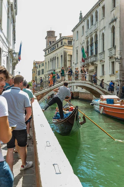 Venice Itália Agosto 2019 Dos Milhares Belos Cantos Aconchegantes Veneza — Fotografia de Stock