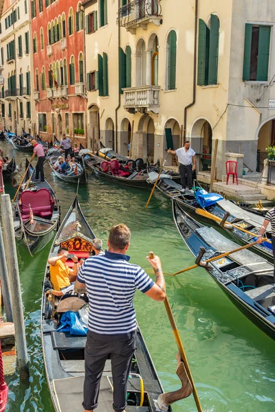 Venedig Italien August 2019 Eine Der Tausenden Schönen Gemütlichen Ecken — Stockfoto