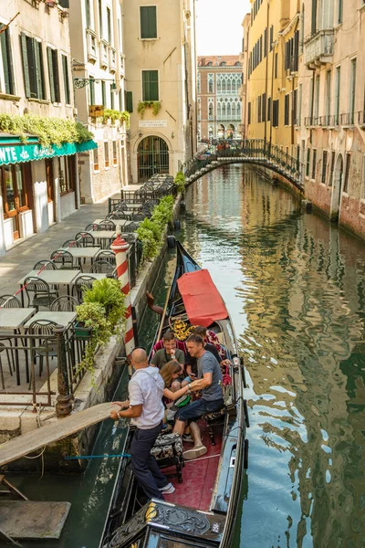 Venedig Italien August 2019 Eine Der Tausenden Schönen Gemütlichen Ecken — Stockfoto