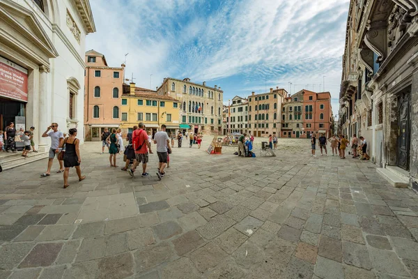 Venice Italy August 2019 One Thousands Lovely Cozy Corners Venice — 图库照片