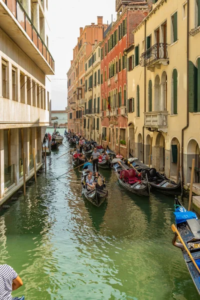 Venedig Italien August 2019 Eine Der Tausenden Schönen Gemütlichen Ecken — Stockfoto