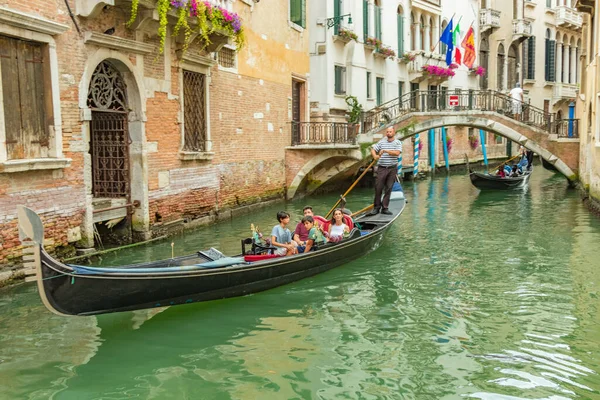 Venedig Italien August 2019 Eine Der Tausenden Schönen Gemütlichen Ecken — Stockfoto