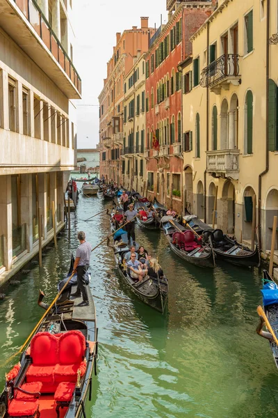 Венеція Італія Серпня 2019 Один Тисяч Гарних Куточків Венеції Ясний — стокове фото