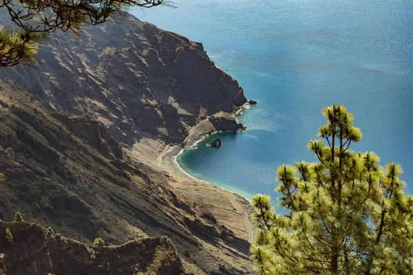 Mirador Las Playas Liegt Einem Kiefernwald Auf Der Insel Hierro — Stockfoto