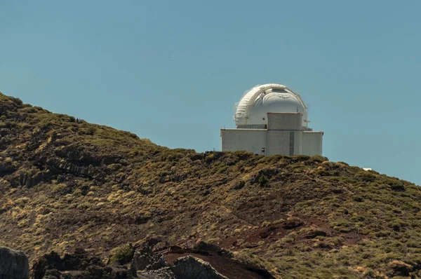 Osservatorio Roque Los Muchachos Osservatorio Astronomico Situato Nell Isola Palma — Foto Stock