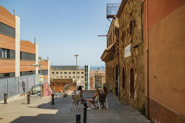 Barcelona Espanha Junho 2016 Ruas Edifícios Barcelona Capital Catalunha Belo — Fotografia de Stock