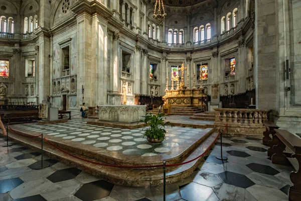 Como Italy Αυγούστου 2019 Τοπικοί Άνθρωποι Και Τουρίστες Στον Καθεδρικό — Φωτογραφία Αρχείου