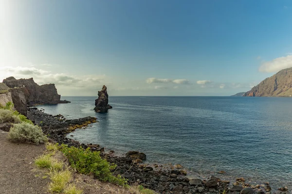 Roque Bonanza Uno Los Símbolos Isla Hierro Sus Nativos Enorme — Foto de Stock