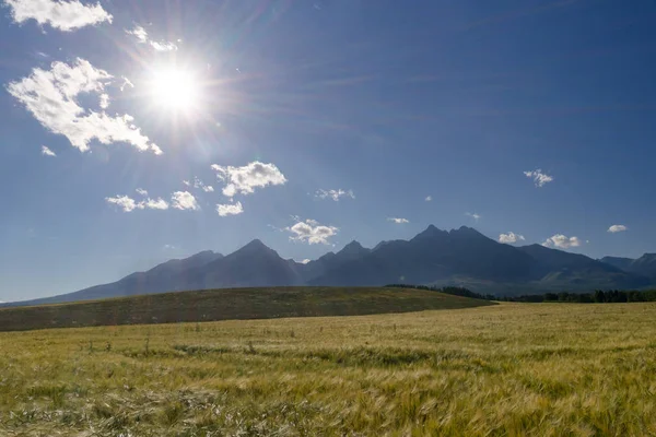 Scenic view of High Tatras, Slovakia. — Stock Photo, Image