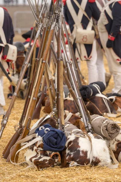 Detail der Armeeausrüstung Napoleons. — Stockfoto