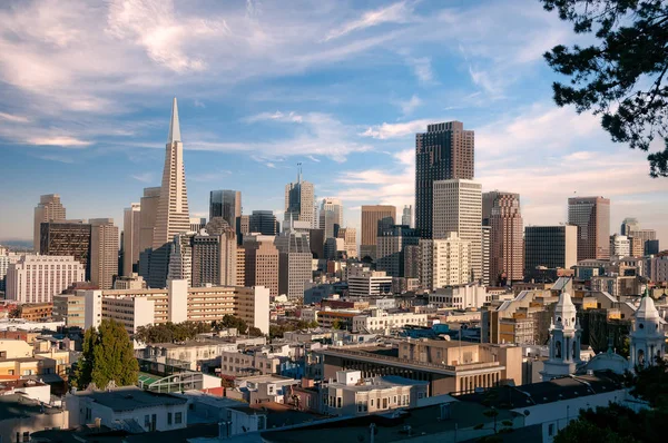 Piękny widok na San Francisco — Zdjęcie stockowe