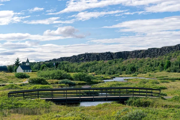Thingvellir National Park, Iceland. — Stock Photo, Image