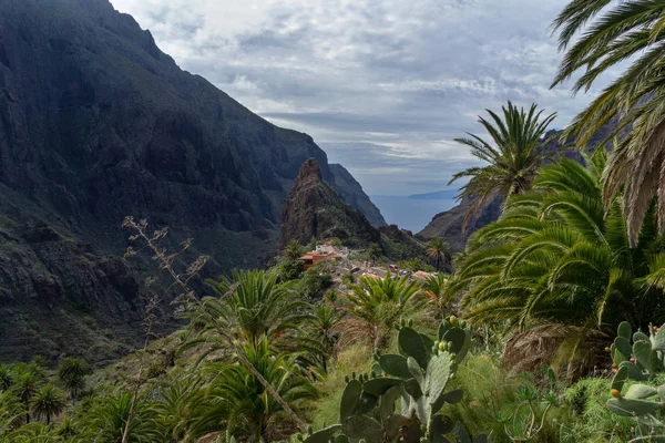 Vacker utsikt över berömda Masca, Teneriffa. — Stockfoto