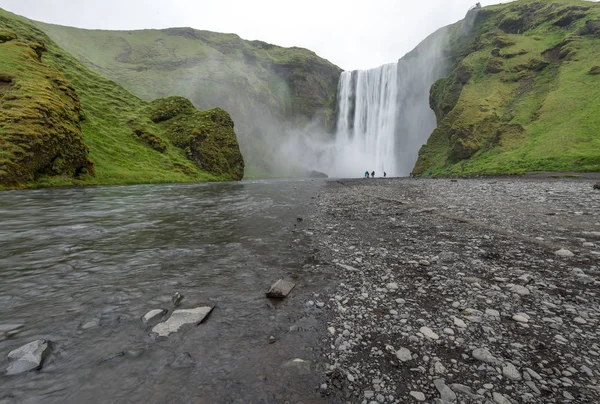 Skogafoss 폭포. — 스톡 사진