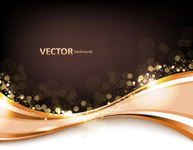 Altın zarif arka plan