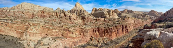 stock image The amazing geology of Capitol Reef National Park often leaves me speechless