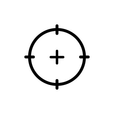 Siyah ince çizgi kapsamı - vektör illüstrasyonu 10