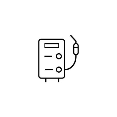 Elektrik kaynak ikonu. Kaynak ekipmanı işareti