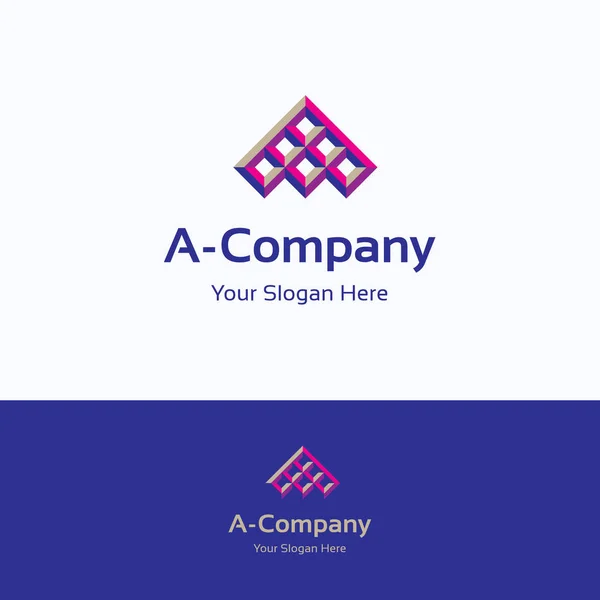Un logo d'entreprise — Image vectorielle