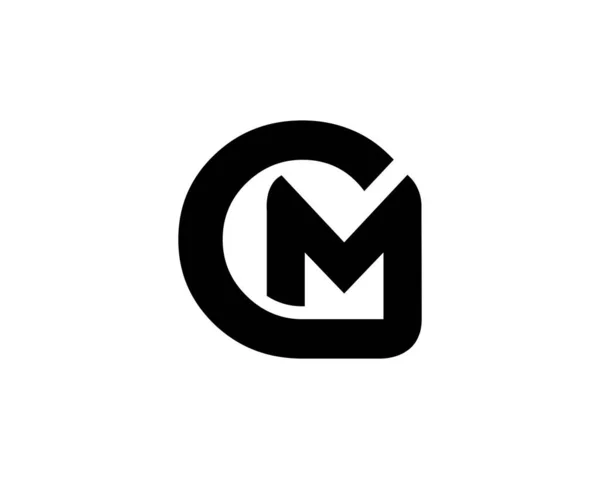 CM logo vector — 图库矢量图片