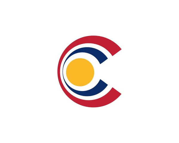 Logotipo letra C —  Vetores de Stock