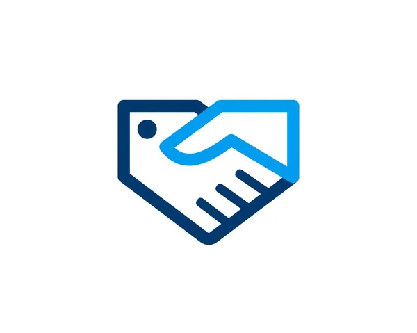 Coupon Deal logo — Stok Vektör