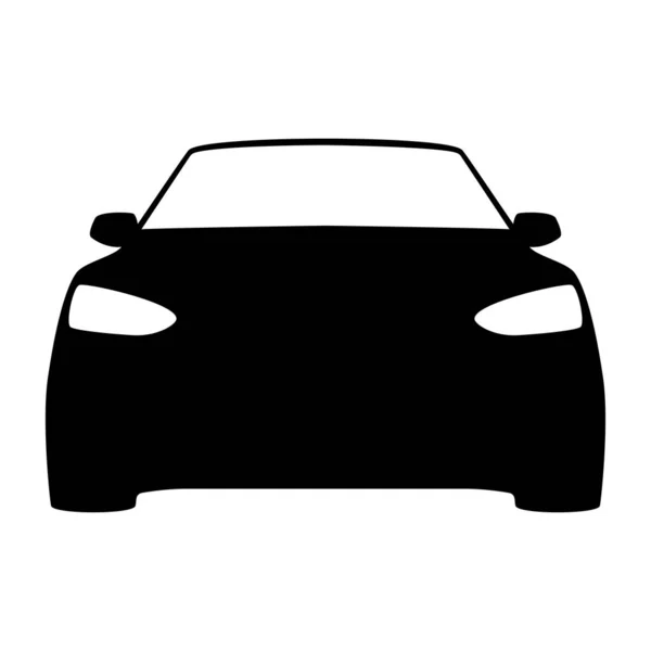 Diseño moderno coche icono impulsado eléctricamente vector — Vector de stock