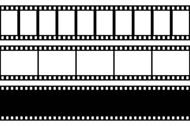Retro film kamerası. Sinema film şeridi.